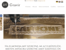 Tablet Screenshot of graviroz.hu